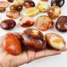 Load image into Gallery viewer, Carnelian Palm Stone
