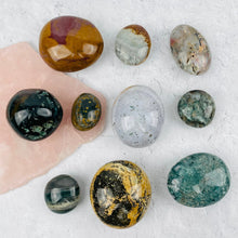 Load image into Gallery viewer, Ocean Jasper Palm Stones
