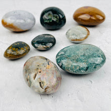 Load image into Gallery viewer, Ocean Jasper Palm Stones
