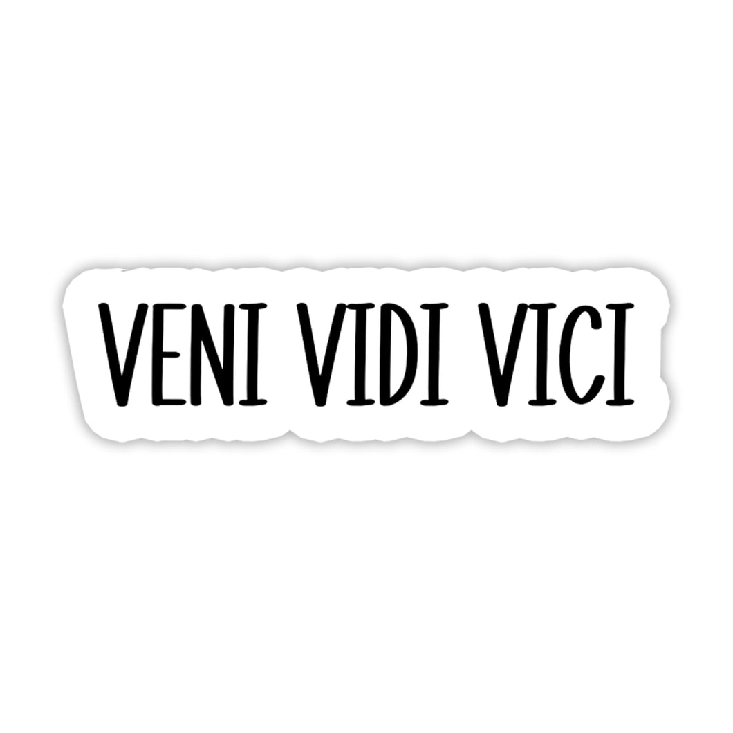 VENI VIDI VICI Sticker