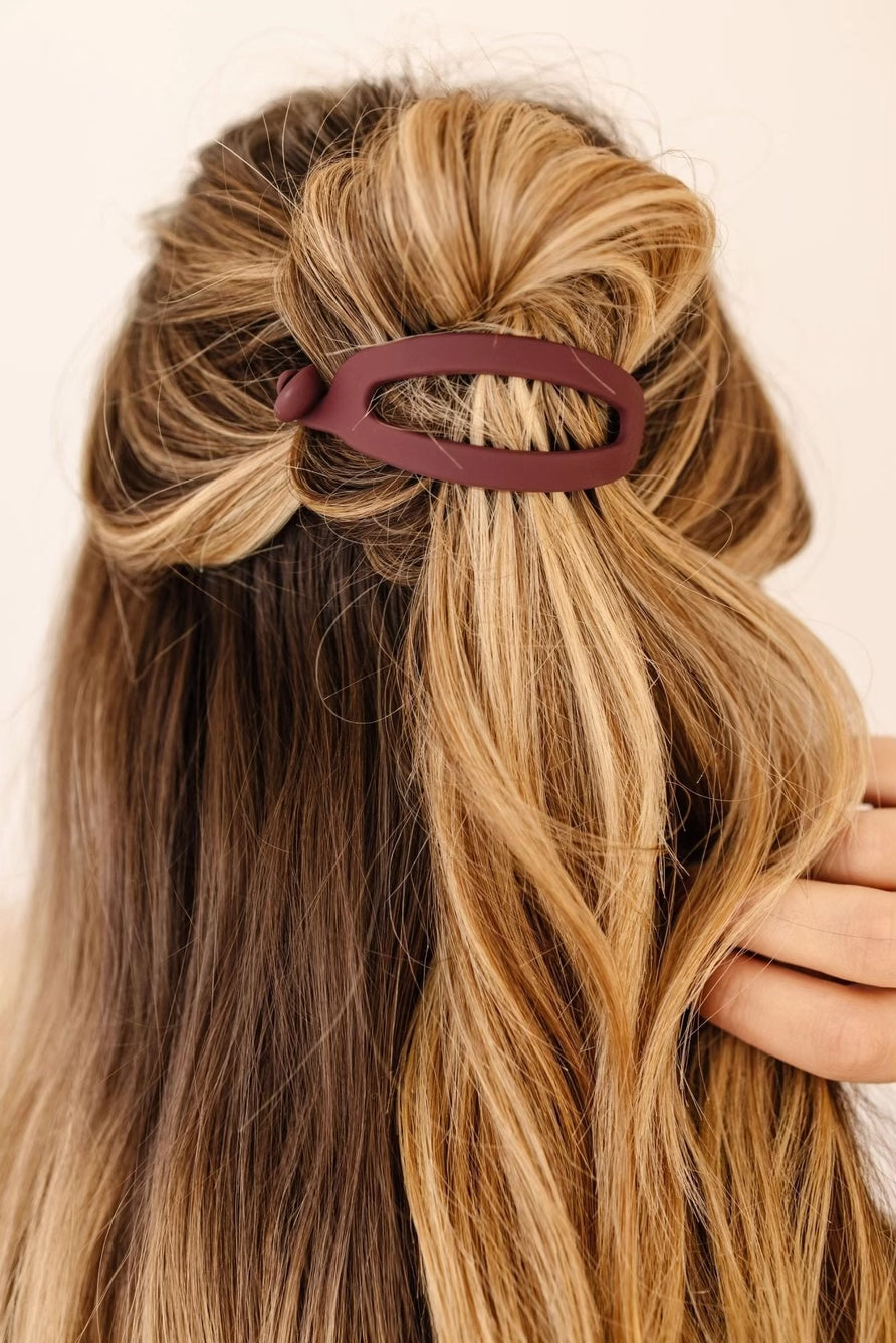 Burgundy Clip