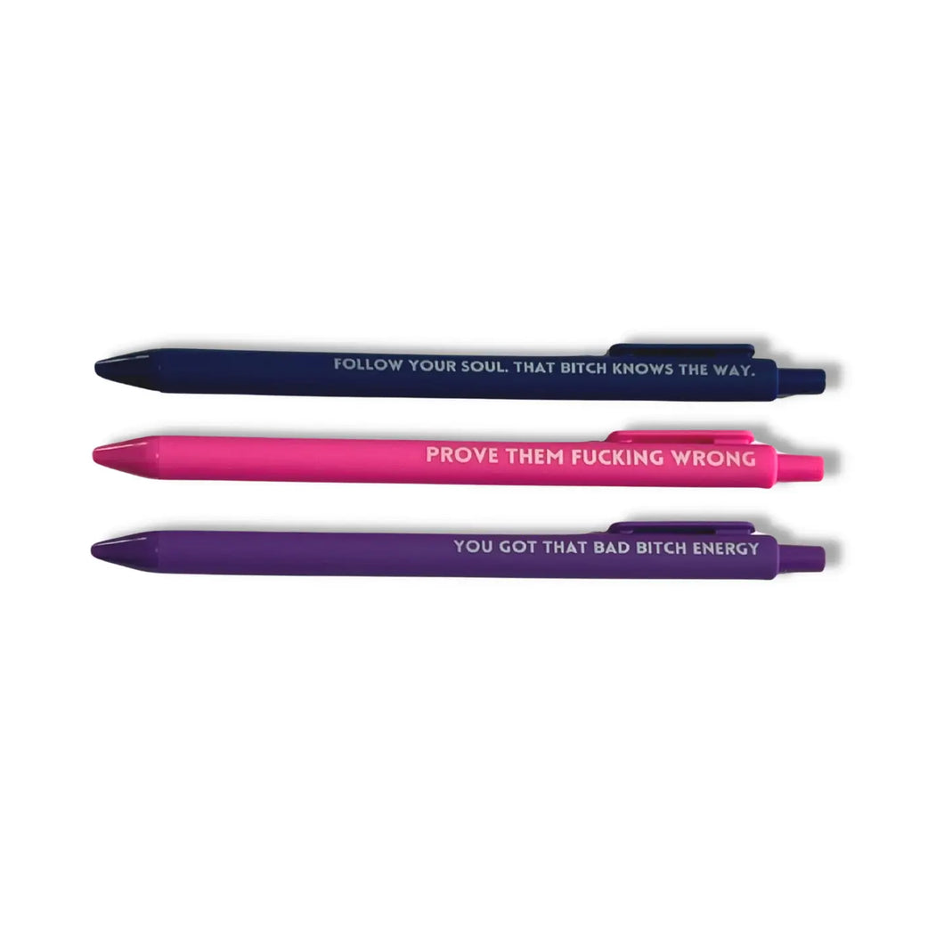 Bad Bitch Pen Set