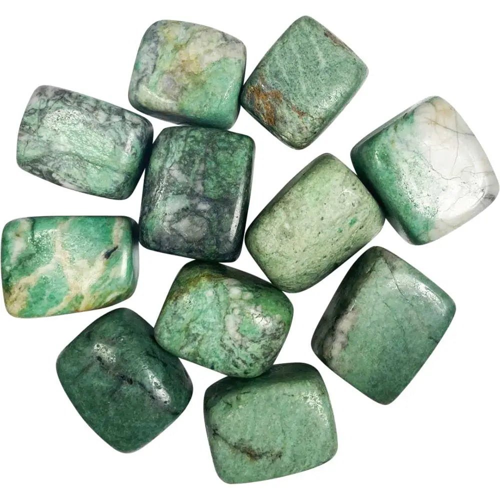 African Jade Tumbled Stone
