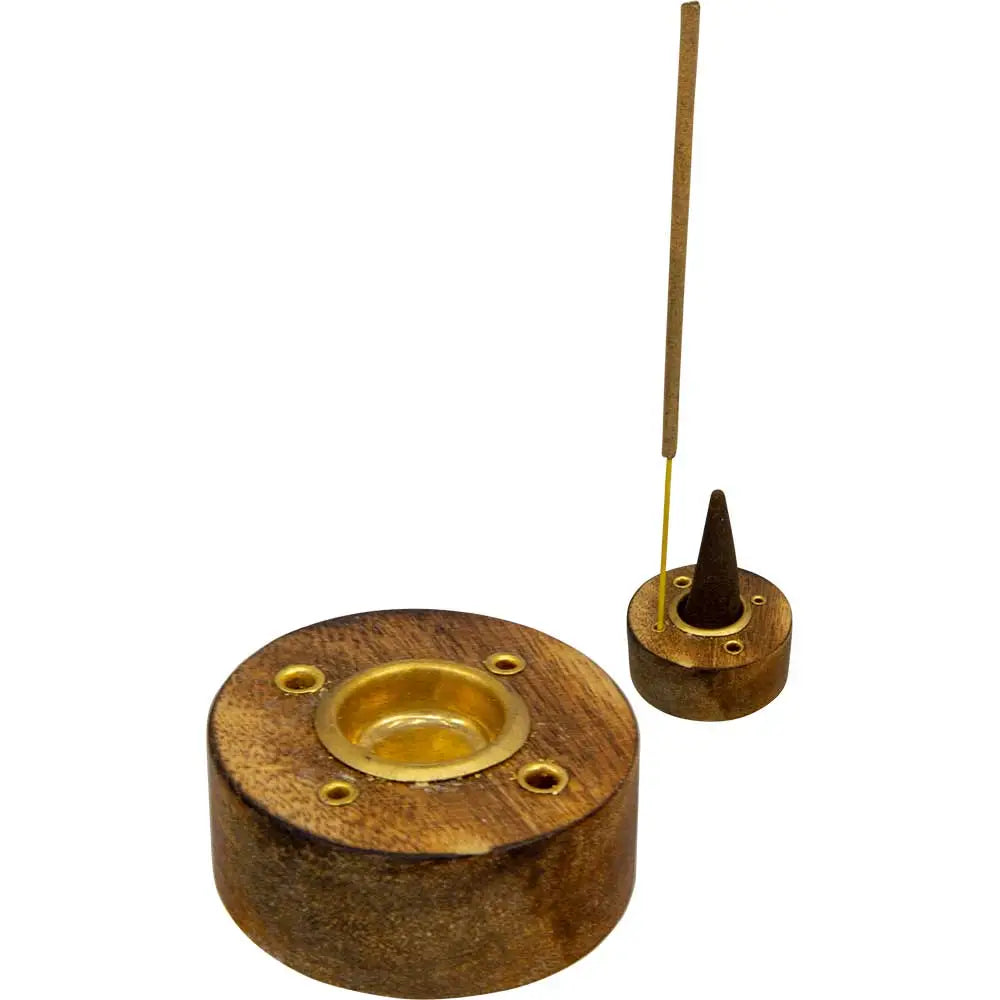 Mini Wood Incense Holder