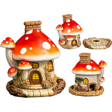 Load image into Gallery viewer, Mushroom House Incense Holder
