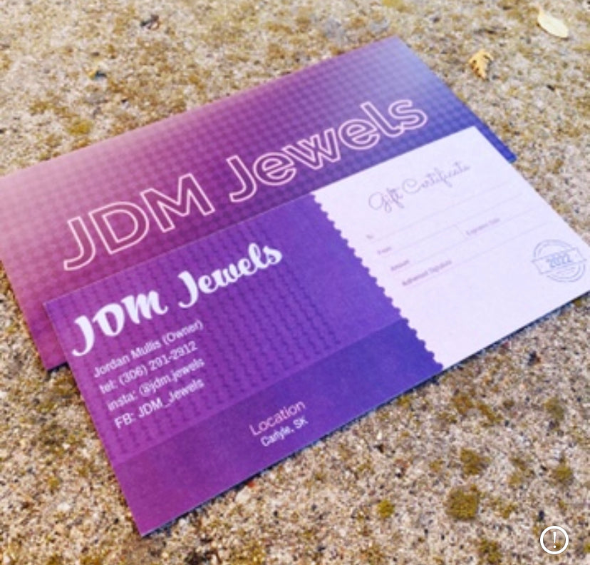 JDM GIFT CARD!
